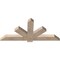 Ekena Millwork Kennewick Smooth Timber Gable Bracket, Douglas Fir, 60"W x 27"H x 3 1/2"D x 5 1/2"F, 11/12 Pitch GBW060X27X0406KEN00SDF - alternate 3